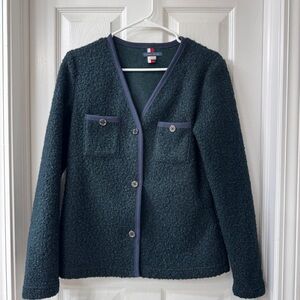 Tommy Hilfiger Women's Dark Green Jacket size 0